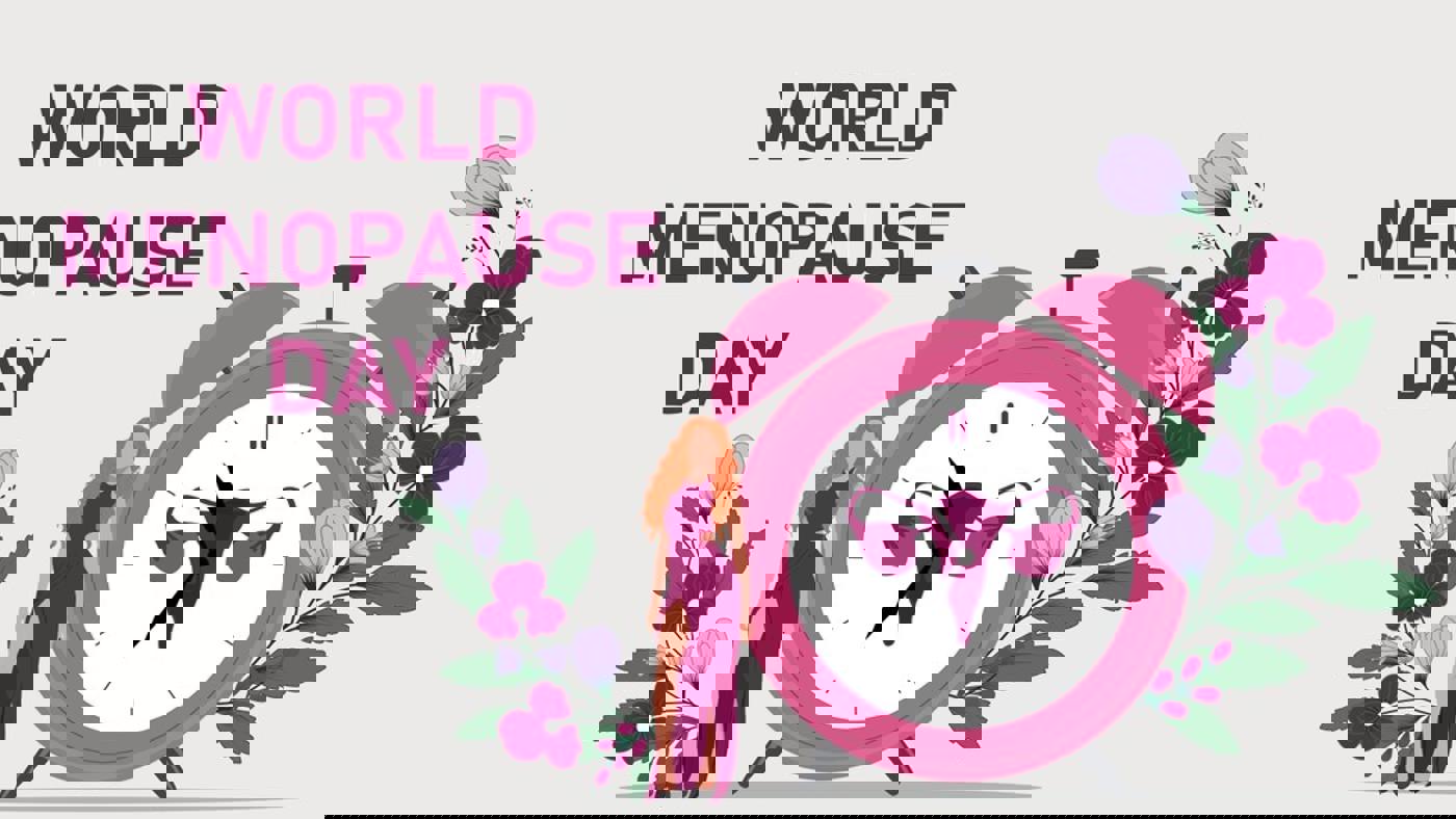 world menopause day graphic