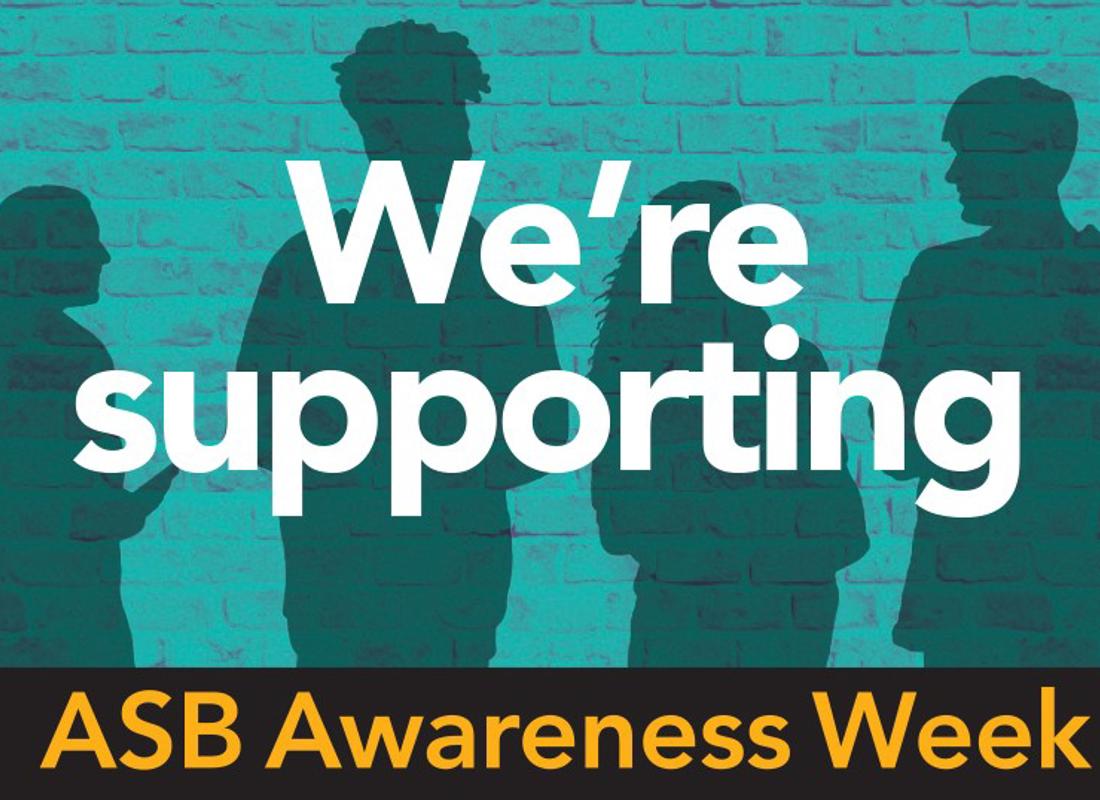 we're supporting anti-social behaviour awareness week