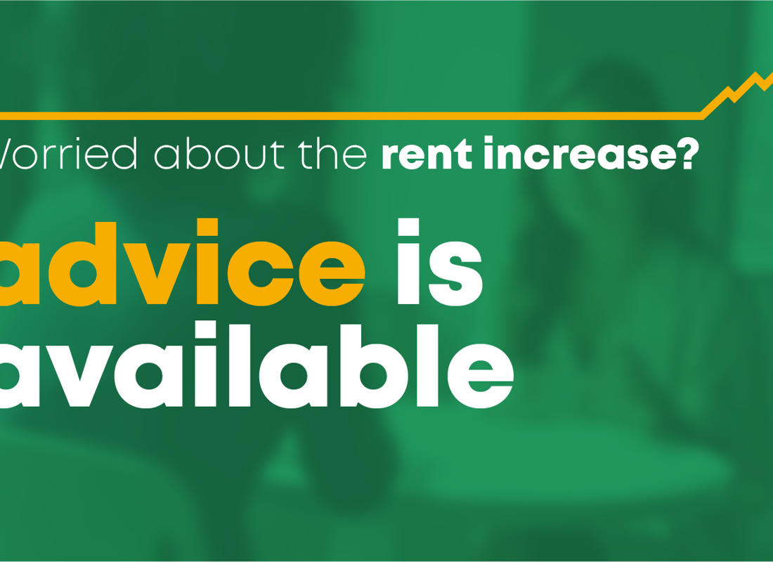advice is available - worried about the rent increase graphic