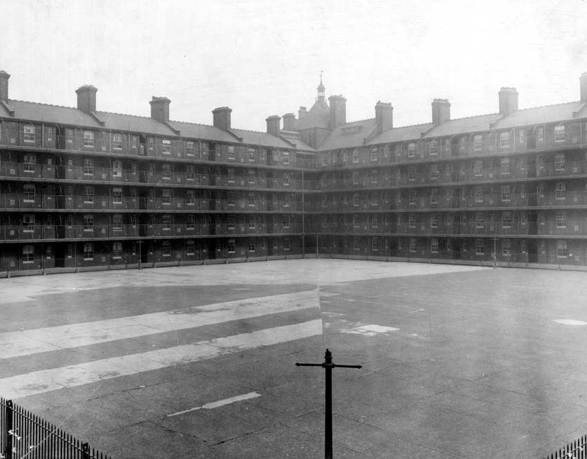 victoria square early 20th century internal courtyard