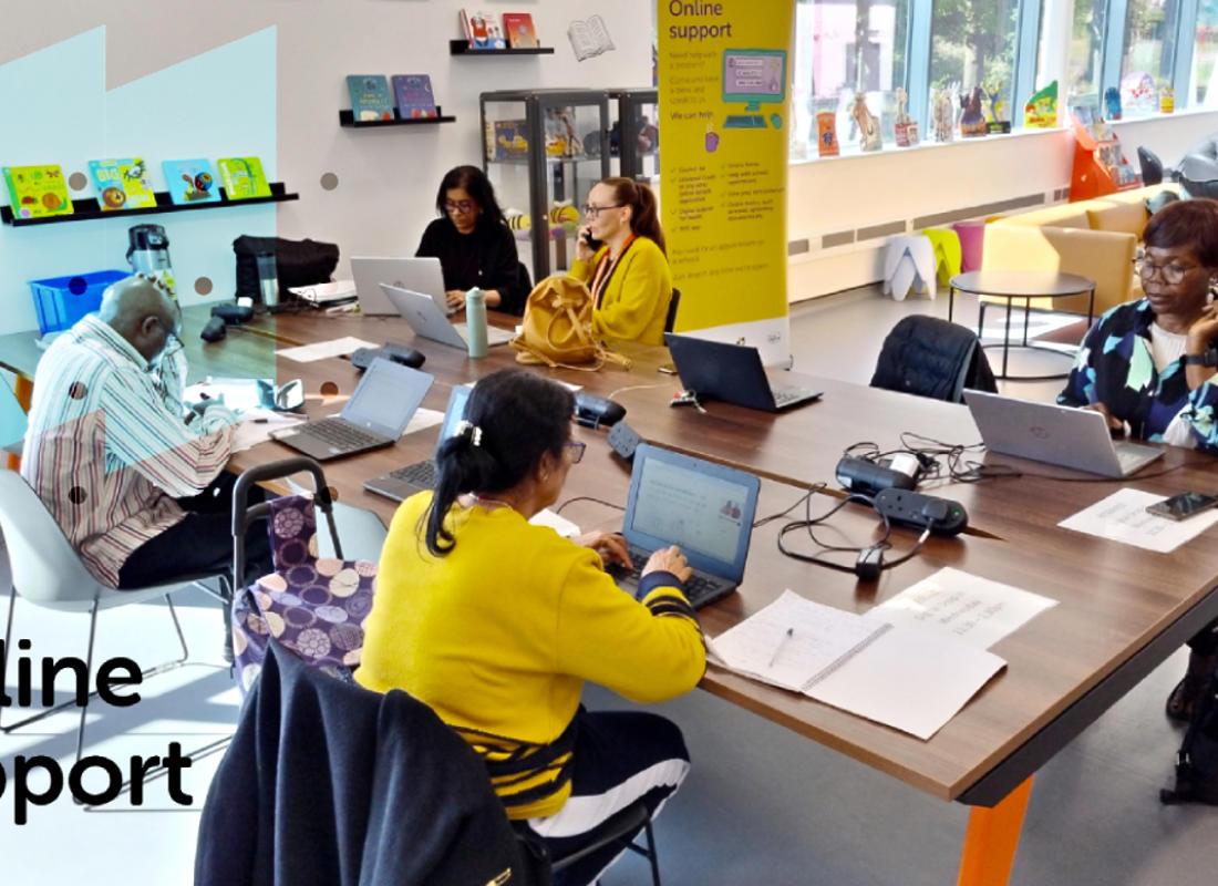 online support group at north city library