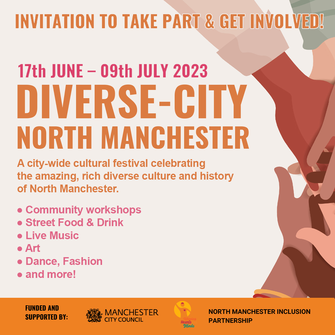diverse city north manchester poster