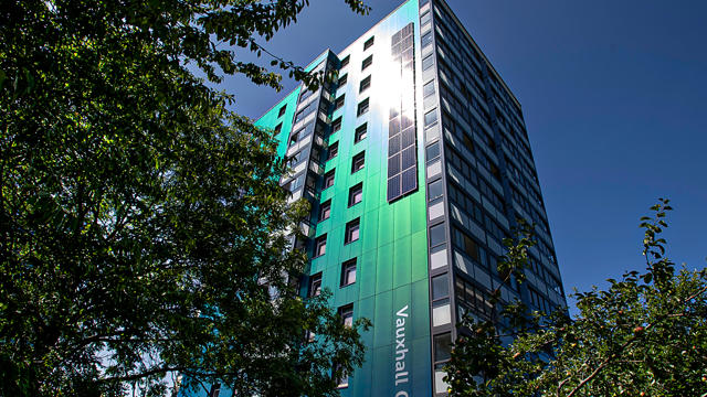 high rise building vauxhall court