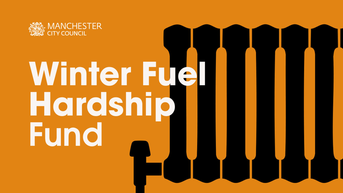 winter hardship fund vector graphic