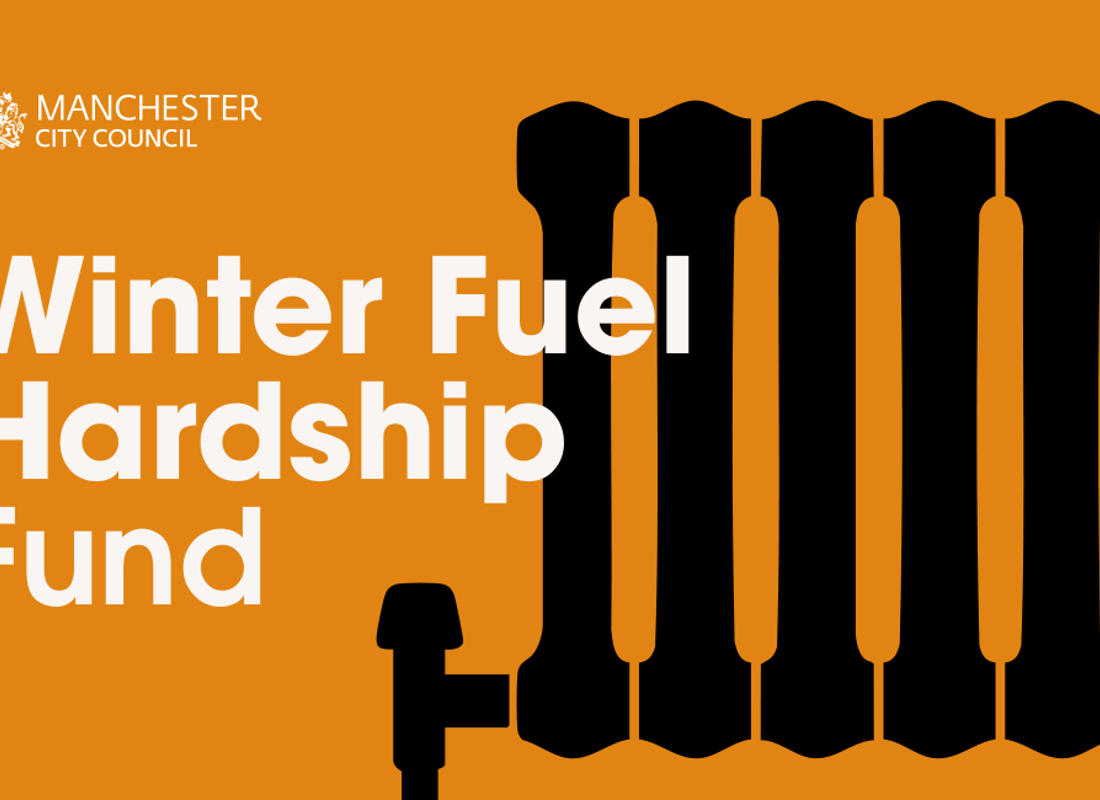 winter hardship fund vector graphic